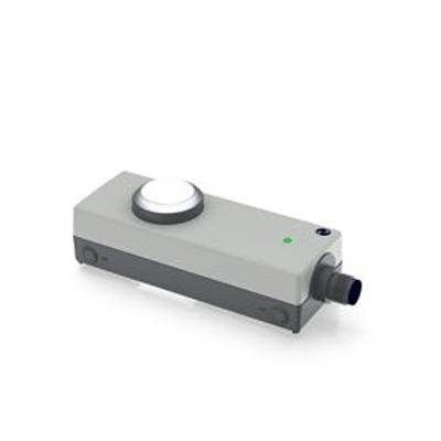 1.24.100.001/0000 RAFI Momentary Contact Control Station Switch - 1NO, 1 Cutouts, Transparent, IP65