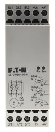 134911-DS7-340SX012N0-N Eaton 5.5 kW Soft Starter, 460 V ac, 3 Phase, IP20