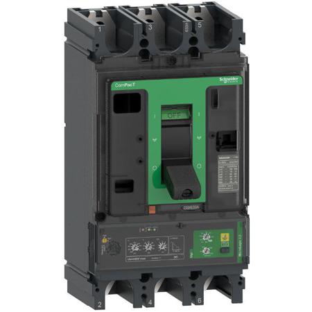 C63N34V570 Schneider Electric, ComPacT MCCB 3P 570A, Fixed Mount