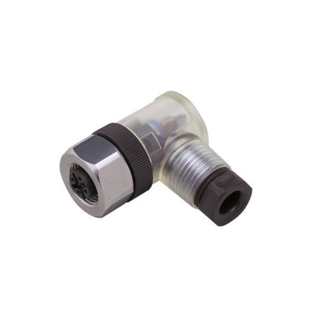 E11863 ifm electronic Angled 1 Pole M12 Socket Adapter