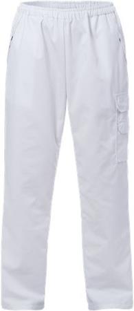 122031-900-404 Fristads 260 P154 Unisex's White 35% Cotton, 65% Polyester, Size XS