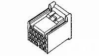 353031-1 TE Connectivity 353031 Series Housing Plug, 31 Contact(s), 3 Row(s)