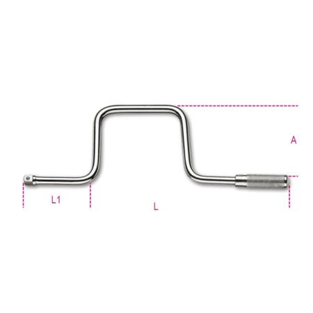 920/46 BETA  1/2 in Speed Brace, 385 mm Overall