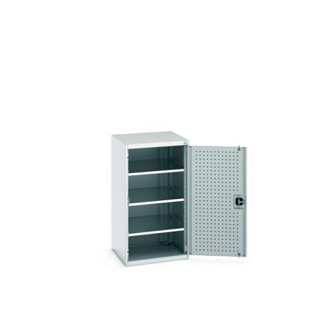 40019122-16V Bott 1 Door Sheet Steel Floor Standing Cupboard, 650 X 650 X 1200mm