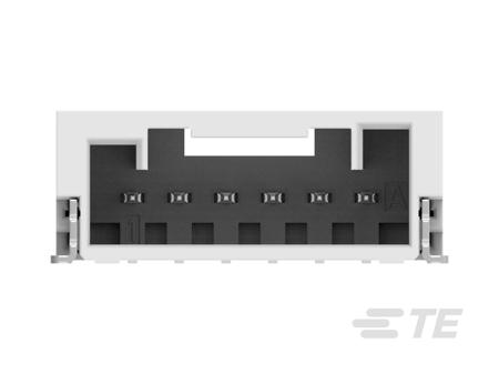 2360545-6 TE Connectivity GRACE INERTIA 1.25 Series Right Angle Surface Mount PCB Header, 6 Contact(s), 1.25mm Pitch, 1 Row(s),