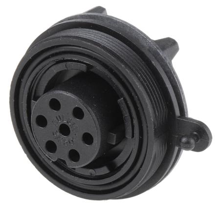 PX0744/S Bulgin Circular Connector, 7 Contacts, Panel, Standard Connector, Socket, Female, IP68, Standard Buccaneer Series