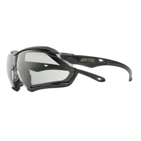 EME00021SR Skytec EME21 Anti-Mist UV Safety Spectacles, Grey Polycarbonate Lens