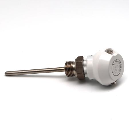 MAO63001 Prosensor PT100 Temperature Probe, 6mm Dia, 300mm Long, 3 Wire, G 1/2, Class A +250°C Max