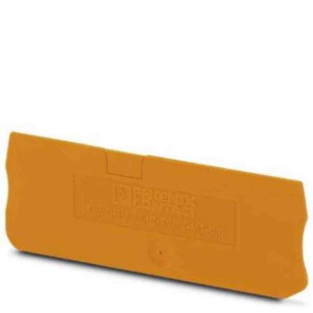 3210314 Phoenix Contact D-PT 1,5/S Series End Cover for Use with DIN Rail Terminal Blocks
