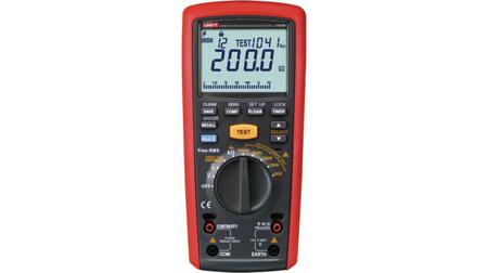 UT505B UNI-T  Insulation Resistance Tester, 1000V Max, 200GΩ Max, CAT III 1000V