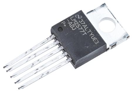LM2577T-ADJ/NOPB Texas Instruments , Step Up Regulator, Step Up 3A Adjustable, 56 kHz 5-Pin, TO-220