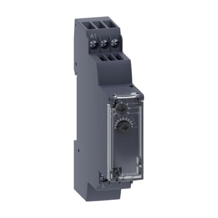RE17LAMW Schneider Electric ON Delay Single Timer Relay, Screw, 0.1 s → 100 h, 24 → 240 V ac/dc
