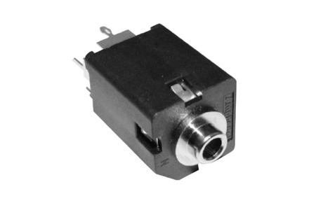ACJS-NV35-3S Amphenol Industrial Jack Connector 3.5 mm PCB Phone Jack Socket 10A