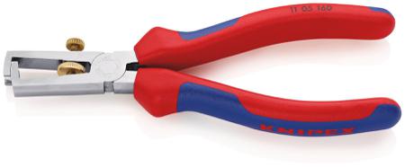11 05 160 Knipex Wire Stripper, 10 mm² Min, 0.1 mm² Max, 160 mm Overall