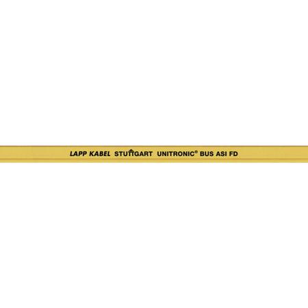 2170830 Lapp UNITRONIC BUS Series Bus Cable, 2 Cores, 1.5 mm², Unscreened, 16 AWG, Unshielded Shield, Flat Cable