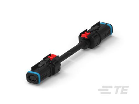 2382948-4 DT Automotive Connector Female to Female 2 Way, Crimp Termination