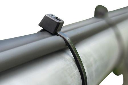 111-14860-T150R-H--PA66W-BK HellermannTyton, T120R Series Black Nylon Cable Tie, 365mm x 7.6 mm