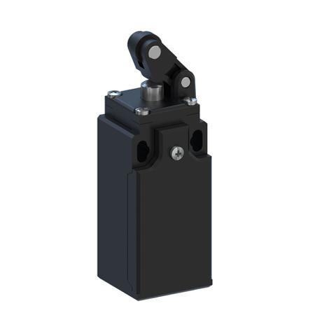136-233 RS PRO Roller Lever Plunger Limit Switch, 1NO/1NC, IP67, Thermoplastic Housing, 400V ac Max, 10A Max