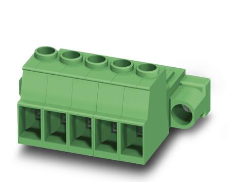 1709173 Phoenix Contact, 7.62mm Pitch, IPC 5/ 4-STF-7.62, 4 Way, , Pluggable Terminal Block, Inverted Plug, Cable Mount, Screw