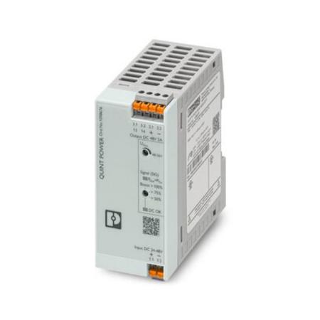 1098676 Phoenix Contact QUINT POWER DC-DC Converter, 48V dc/, 24 → 48 V dc Input, DIN Rail Mount