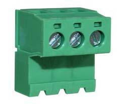 146-8253 RS Pro CTBP96HJ Series 5.08mm Pitch Right Angle, PCB Terminal Block, Vertical Mount, 3 Way