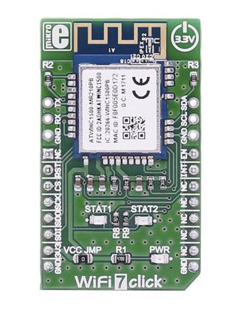MIKROE-2046 MikroElektronika WiFi 7 Click WiFi Development Kit