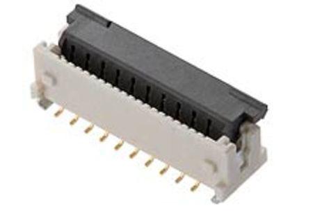 5019514010 Molex, V-Flip, 501951 0.5mm Pitch 40 Way Vertical Female FPC Connector, Solder