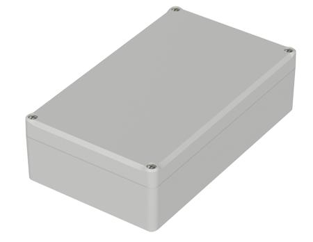 63214300 Bopla Euromas II Series Light Grey ABS General Purpose Enclosure, IP65, Light Grey Lid, 200 x 120 x 57mm