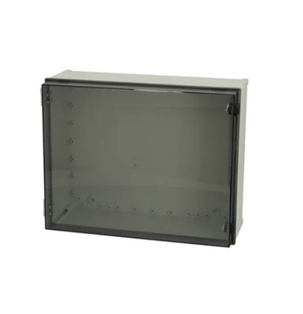 CAB PC 405020 T3B Fibox CAB Series Polycarbonate Wall Box, IP65, Viewing Window, 400 mm x 500 mm x 200mm