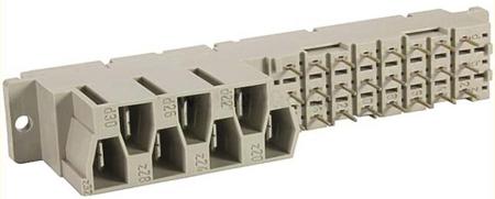 09062312822 HARTING 09 06 24 + 7 Way 5.08 mm, 10.16 mm Pitch, Type MH 24+7, 3 Row, Straight DIN 41612 Connector, Socket