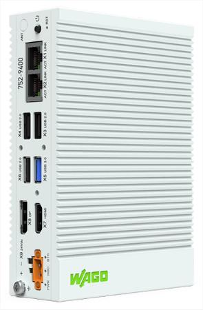 752-9401 WAGO Industrial Computer, 42W, Intel Atom 1.91 GHz, 64 GB, 4 Linux