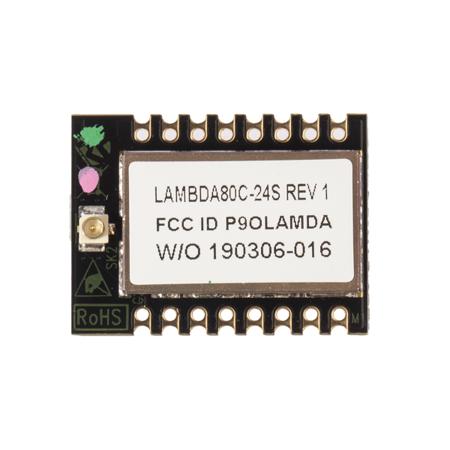 LAMBDA80C-24S RF Solutions, LoRa Module Transceiver 2.4GHz, -132dBm Receiver Sensitivity