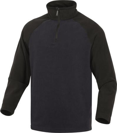 ALMAMNXX Delta Plus ALMA Black/Navy Polyester Unisex's Work Fleece XXL