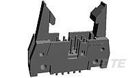 1-499923-0 TE Connectivity AMP-LATCH Series Vertical Board Mount PCB Header, 50 Contact(s), 2.54mm Pitch, 2 Row(s), Shrouded