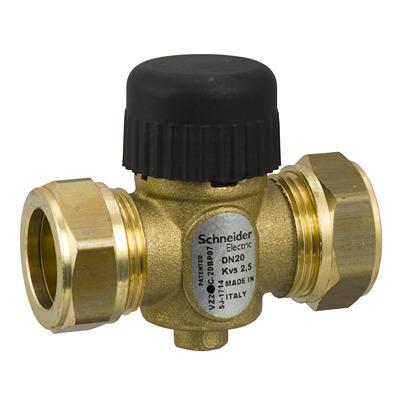 VZ219C-20BP07 Schneider Electric Brass Globe Valve , Compression 255.1 kPa