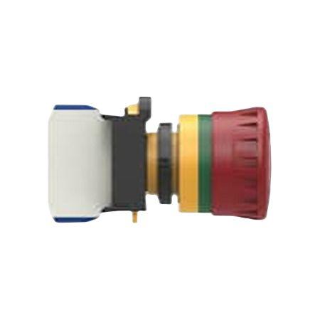 PBES22L104R TE Connectivity PBES22 Series Illuminated Emergency Stop Push Button, Panel Mount, 22.3mm Cutout, 1NO, IP20, IP65