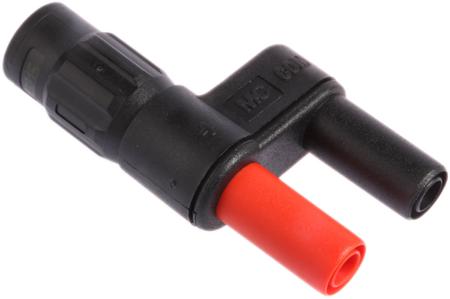 67-9536-21 Straight 50Ω RF Adapter BNC Plug to 4 mm Socket
