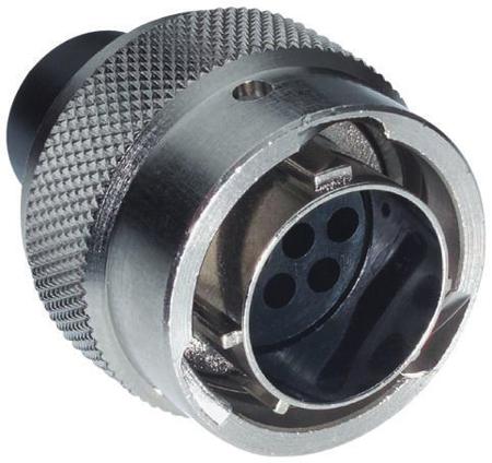 UT0W6106PH Souriau Sunbank by Eaton, UTO 6 Way Cable Mount MIL Spec Circular Connector Plug, Pin Contacts,Shell Size 10, Bayonet