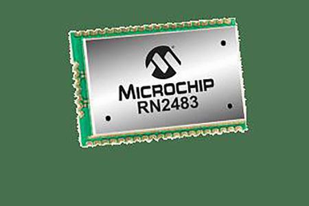 RN2483A-I/RM105 Microchip, LoRa Module Transceiver 868MHz, -146dBm Receiver Sensitivity