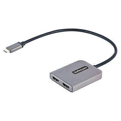 MST14CD122HD StarTech.com USB C to HDMI Adapter, USB C, 2 Supported Display(s) - 4K @ 60Hz