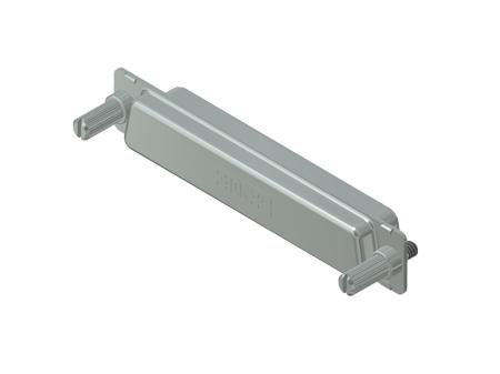 165X17009X CONEC, 165X170 Series D-Sub Backshell Cap For Use With Plug Connector