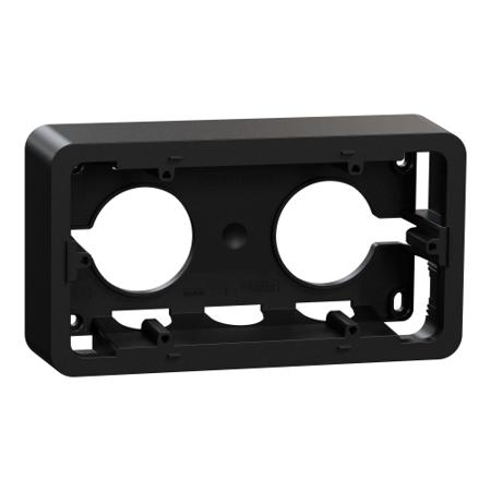 NU840454 Schneider Electric Anthracite, 2 Gang, New Unica