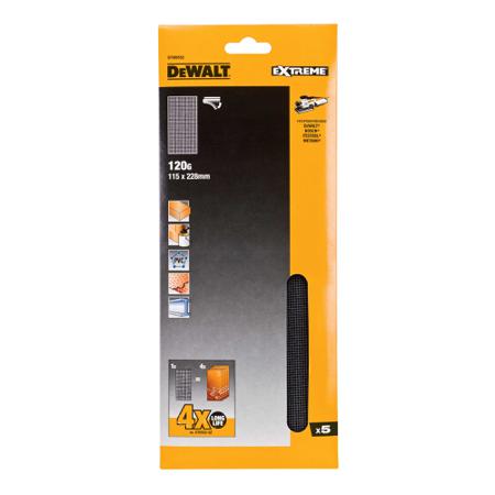 DTM8552-QZ DeWALT DTM85 Sandpaper, 228mm 115mm, 120 Grit