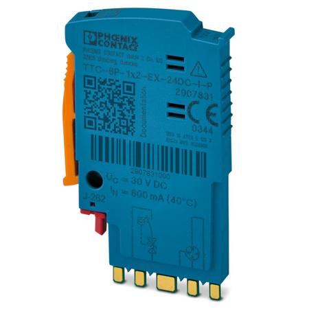 2907831 Phoenix Contact Surge Protector, DIN Rail Mount