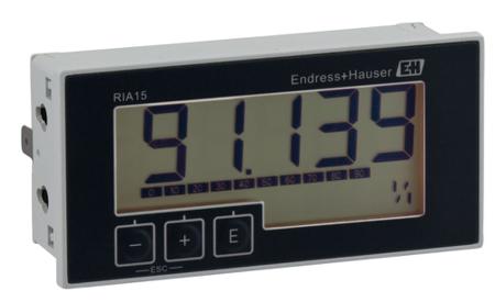 RIA15-GRA1 Endress+Hauser RIA15 LCD Process Indicator for Current, 4 → 20 mA, 45mm x 92mm