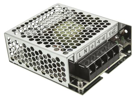 LS35-24 TDK-Lambda Switching Power Supply, , 24V dc, 1.5A, 35W, 1 Output, 125 → 373 V dc, 88 → 264 V ac