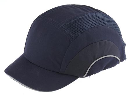 ABS000-002-100 Blue HDPE Canvas Safety Cap