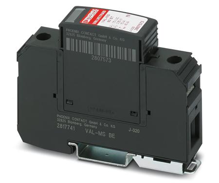 2868020 Phoenix Contact Surge Arrester 74/100 V ac Maximum Voltage Rating 80A Maximum Surge Current Surge Arrester