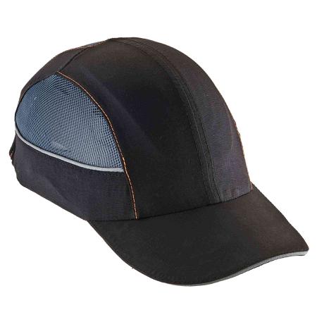 23374 Ergodyne Black Standard Peak Bump Cap, Foam Protective Material