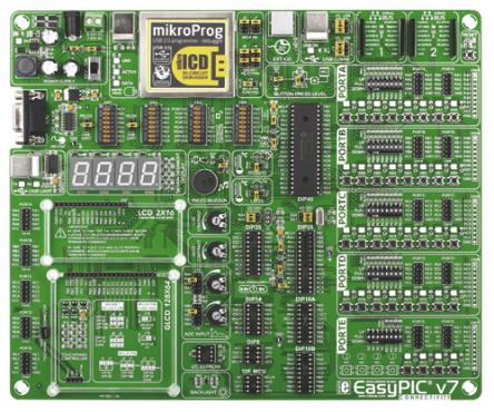 MIKROE-798 MikroElektronika EasyPIC V7 MCU Development Board